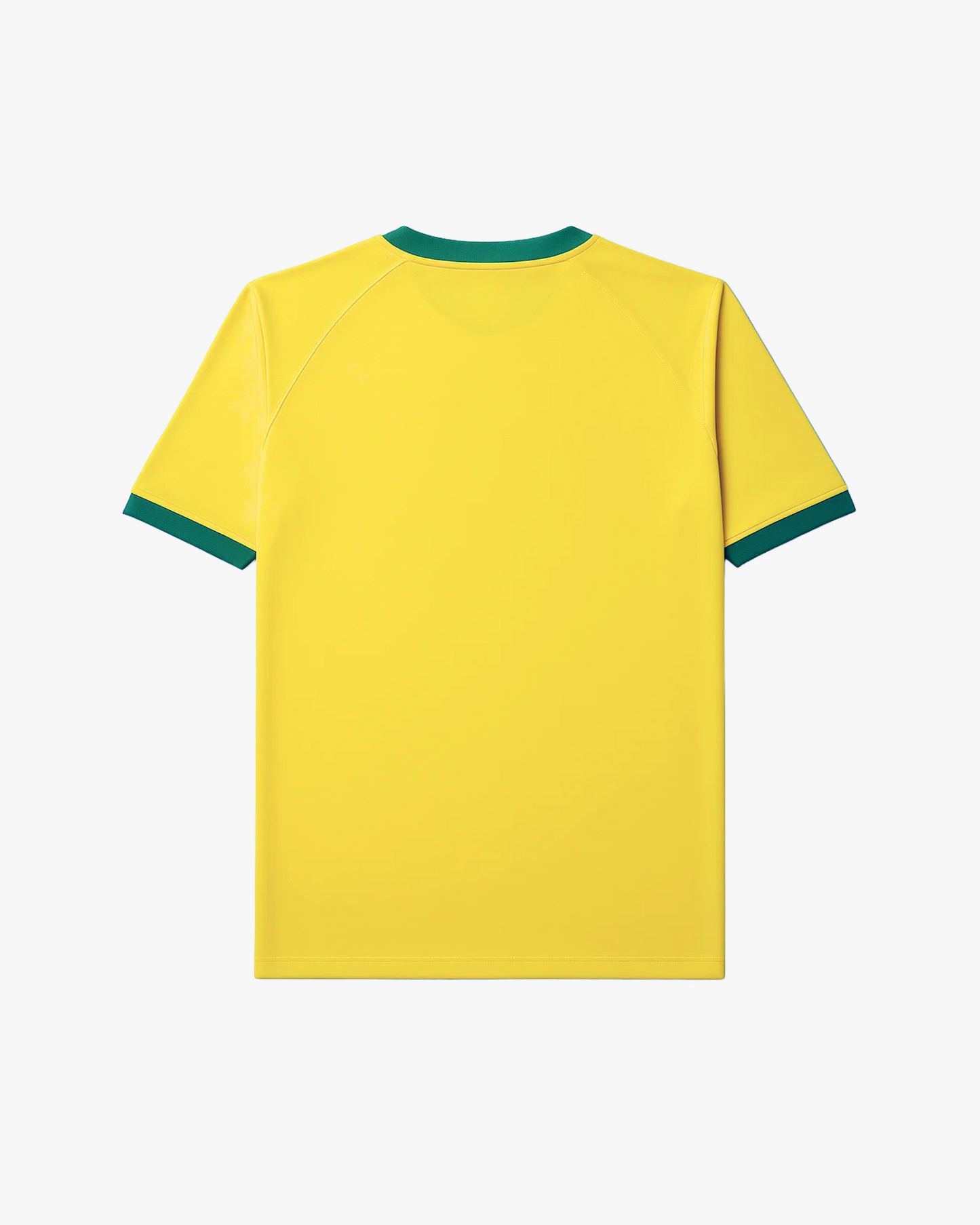 Back View Of The Yellow Brazil Embroidered Jersey Concept Kit