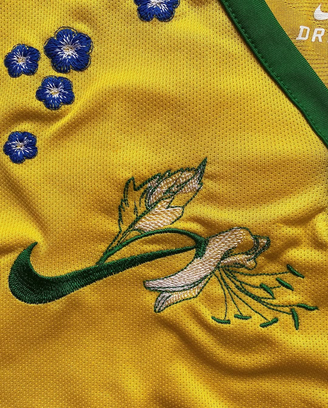 View of the kit manufacturer's Brazil Concept Jersey